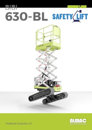 Plataformas de tijera de orugas Almac Bibi 630-BL 