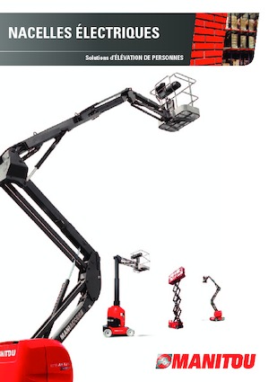 Plataformas de tijeras de ruedas Manitou 140 SC