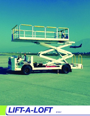 Plataformas de tijeras de ruedas Lift-A-Loft APX20