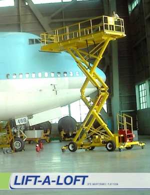 Plataformas de tijeras de ruedas Lift-A-Loft SPX32 