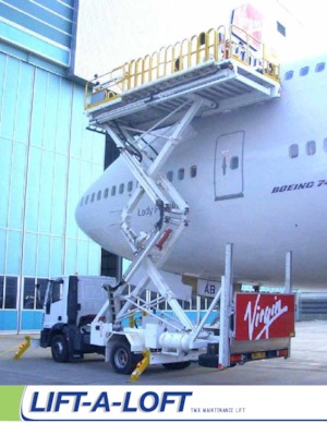 Plataformas de tijeras de ruedas Lift-A-Loft TMX32-15