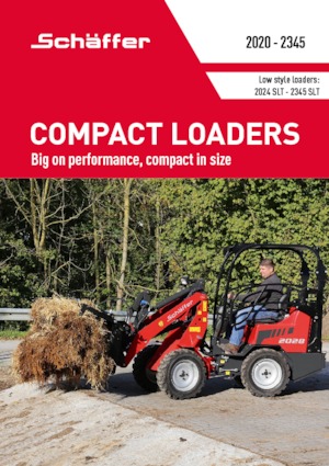 Mini cargador frontal Schäffer 2028 SLT