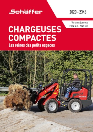 Mini cargador frontal Schäffer 2028 SLT
