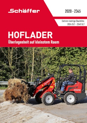 Mini cargador frontal Schäffer 2032