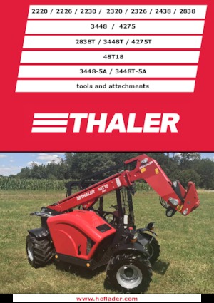Mini cargador frontal Thaler 2230 L
