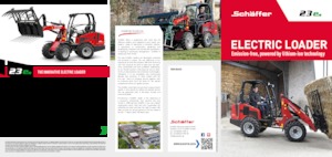 Cargadoras de ruedas eléctricas Schäffer 23e 