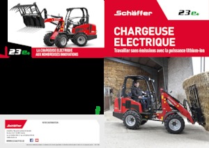 Cargadoras de ruedas eléctricas Schäffer 23e 
