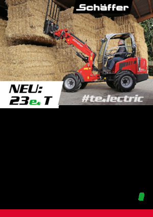Cargadoras de ruedas eléctricas Schäffer 23e T 