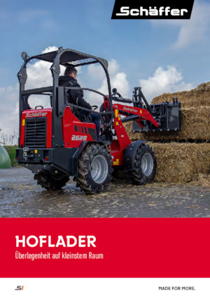 Mini cargador frontal Schäffer 2630-2