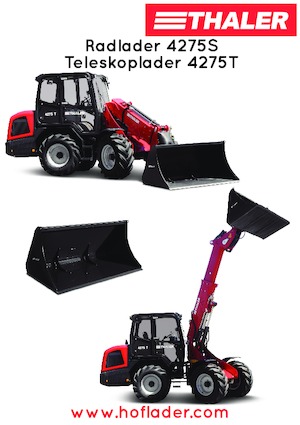 Cargadoras de ruedas Thaler 4275 S