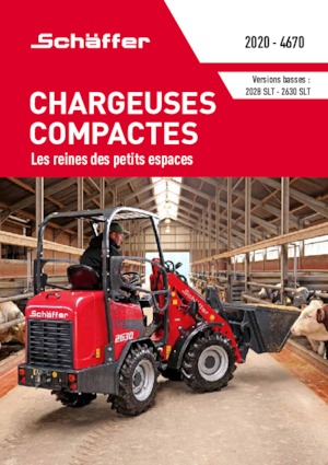 Mini cargador frontal Schäffer 2630 
