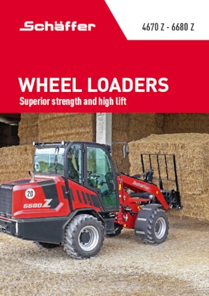 Cargadoras de ruedas Schäffer 4670 Z 