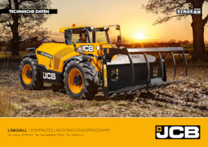 Mini cargador frontal JCB 525-60 AGRI Plus 