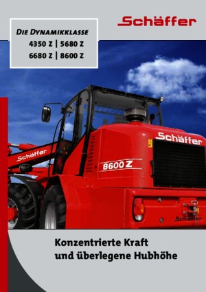 Cargadoras de ruedas Schäffer 5680 Z