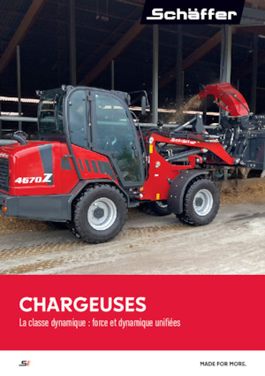 Mini cargador frontal Schäffer 5680 Z
