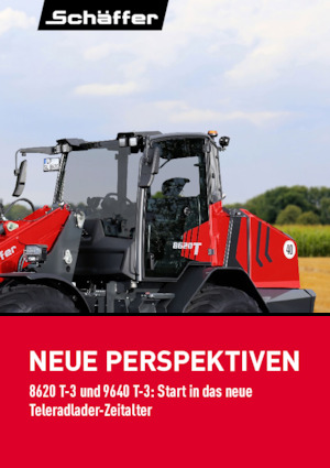 Mini cargador frontal Schäffer 8620 T-3