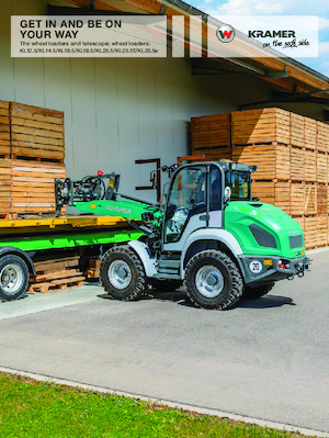 Mini cargador frontal Kramer KL14.5