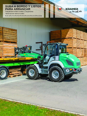 Mini cargador frontal Kramer KL14.5
