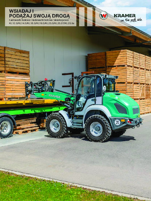 Mini cargador frontal Kramer KL14.5