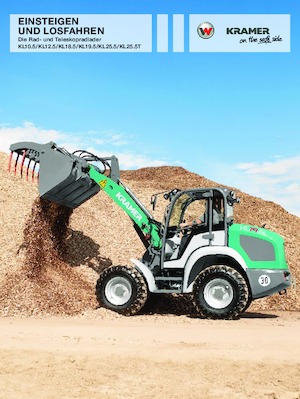 Mini cargador frontal Kramer KL12.5