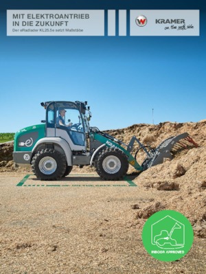 Mini cargador frontal Kramer KL25.5e