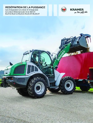 Mini cargador frontal Kramer KL35.8T 