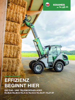 Mini cargador frontal Kramer KL38.8L