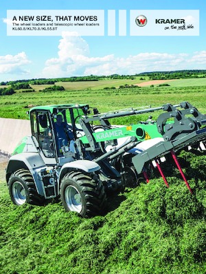 Mini cargador frontal Kramer KL55.8T