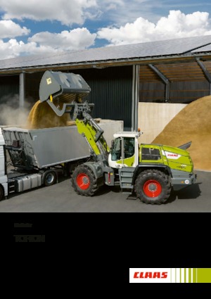 Mini cargador frontal Claas Torion 1812
