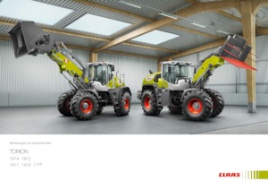 Mini cargador frontal Claas Torion 1914
