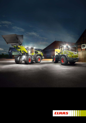 Mini cargador frontal Claas Torion 1611