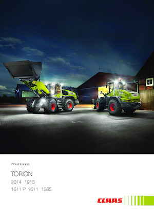 Mini cargador frontal Claas Torion 1611