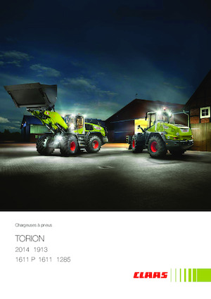 Mini cargador frontal Claas Torion 1611
