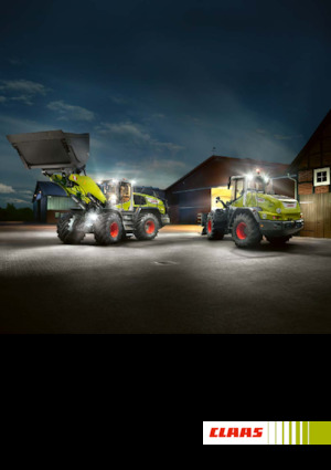 Mini cargador frontal Claas Torion 1611