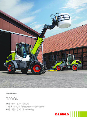 Mini cargador frontal Claas Torion 530