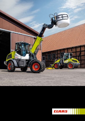 Mini cargador frontal Claas Torion 535