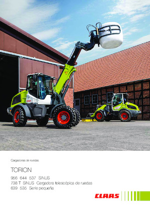 Mini cargador frontal Claas Torion 535
