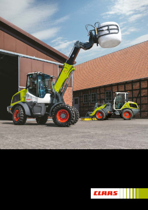 Mini cargador frontal Claas Torion 535