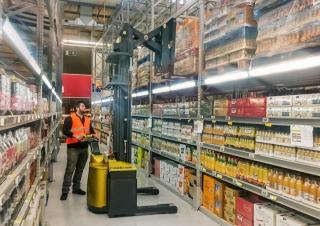 Apiladores de palets Apiladores de pie Combi-Lift Combi WR 1500