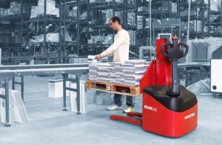 Apiladores de palets Apiladores de pie Manitou Stacky 14 ac