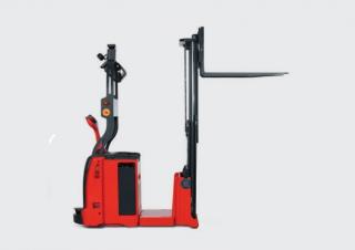 Apiladores de palets Apiladores de palets con plataforma elevadora Linde L-MATIC AC