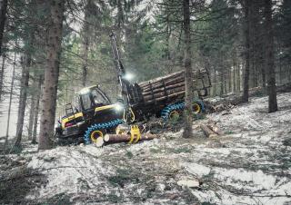 Máquinas forstales Cabezas tractoras (Forwarder) Ponsse Bison