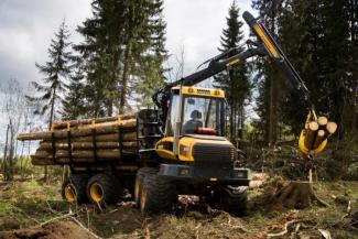 Máquinas forstales Cabezas tractoras (Forwarder) Ponsse Gazelle