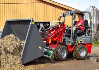 Mini cargador frontal Weidemann 1140