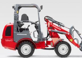 Mini cargador frontal Weidemann 1260