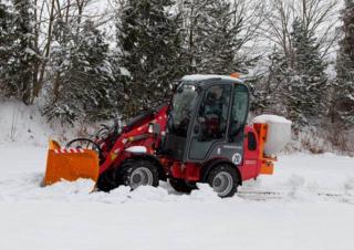 Mini cargador frontal Weidemann 1280