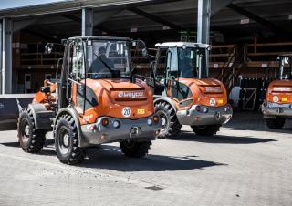 Cargadoras de ruedas weycor AR 60 e