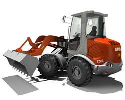 Cargadoras de ruedas Atlas AR 75 S