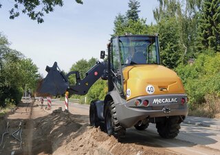 Cargadoras de ruedas Mecalac AS700