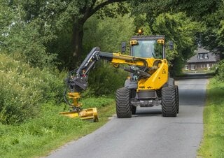 Cargadoras de ruedas Mecalac AS900tele